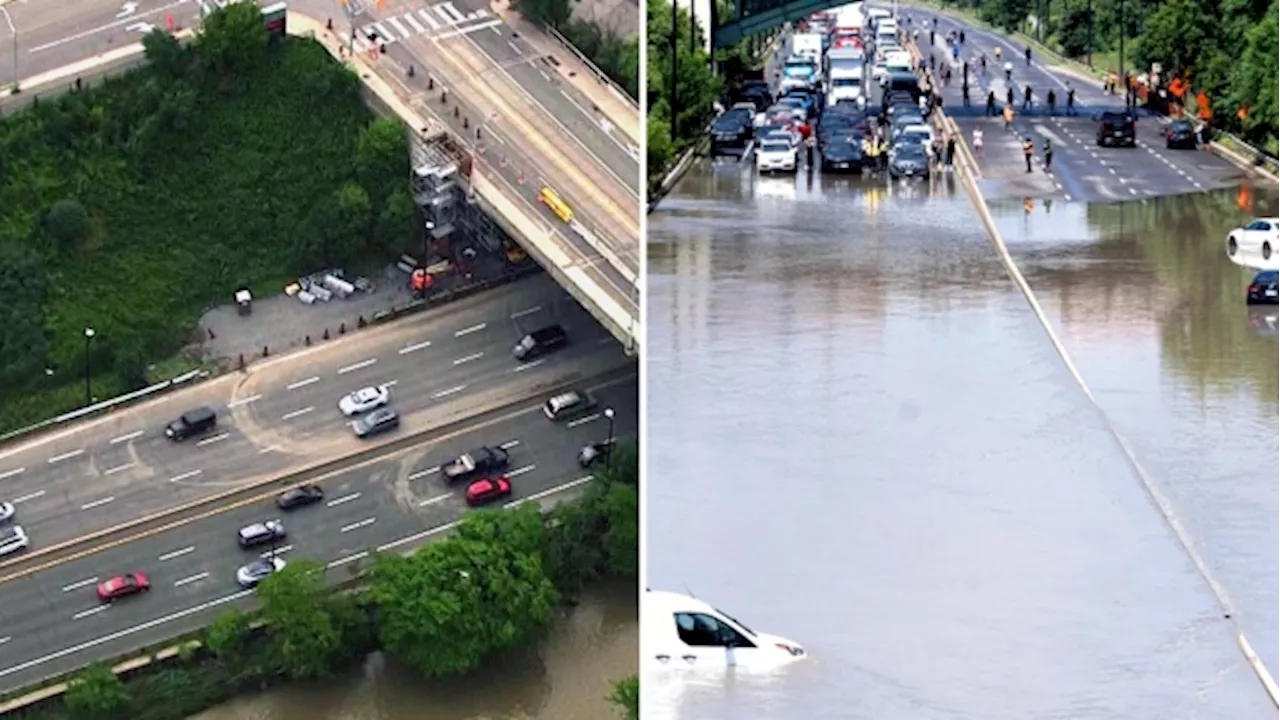 Toronto flooding: Don Valley Parkway, Gardiner Expressway reopen