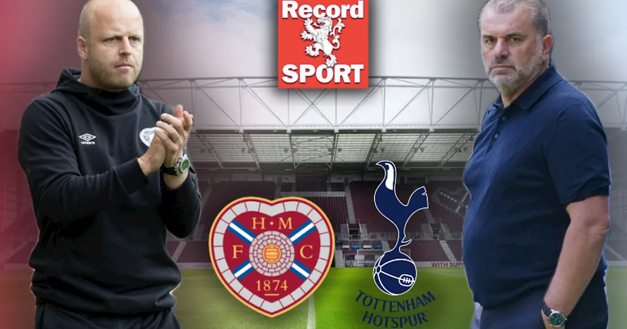 Hearts vs Tottenham LIVE score and goal updates from box office pre season clash at Tynecastle