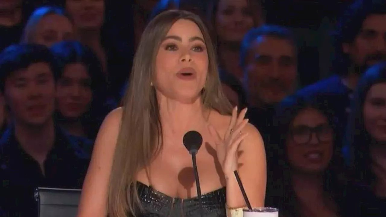 America's Got Talent: Sofia Vergara hits Golden Buzzer for hilarious Japanese comedy act Schumacher