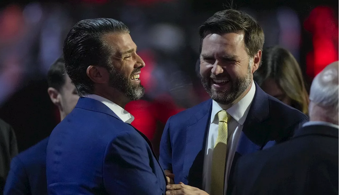 Donald Trump Jr basks in Vance’s spotlight after VP tug of war