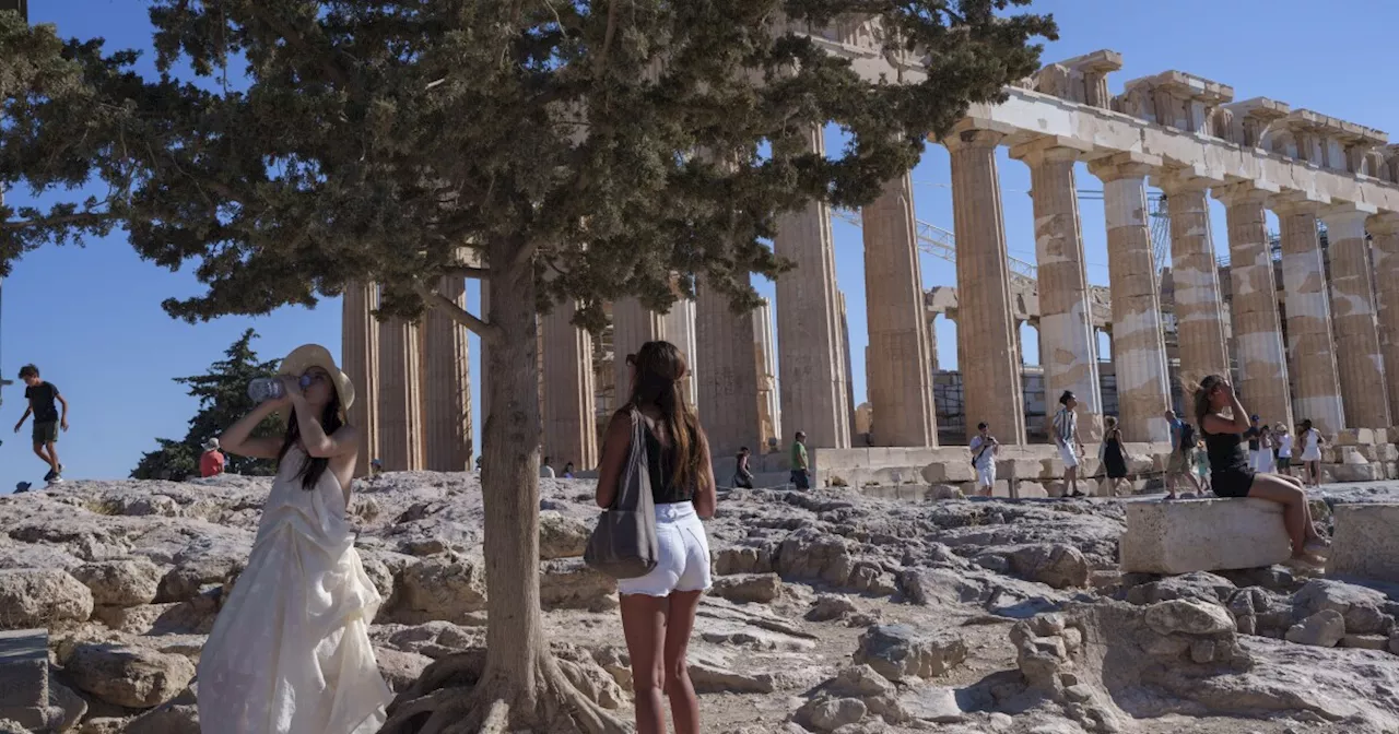 Greece shuts Acropolis during the hottest part of the day as southern Europe swelters in a heat wave