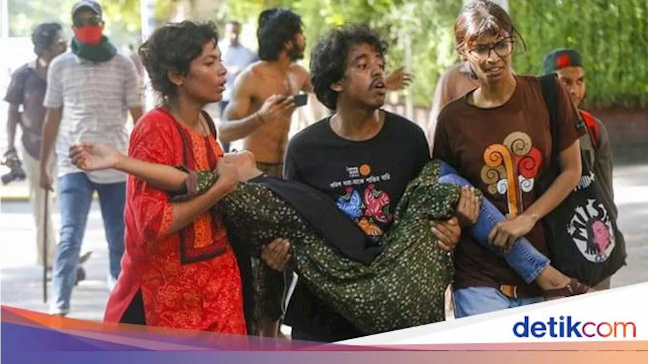 Bentrokan Besar Terjadi di Bangladesh Gegara Kuota PNS, 400 Orang Terluka