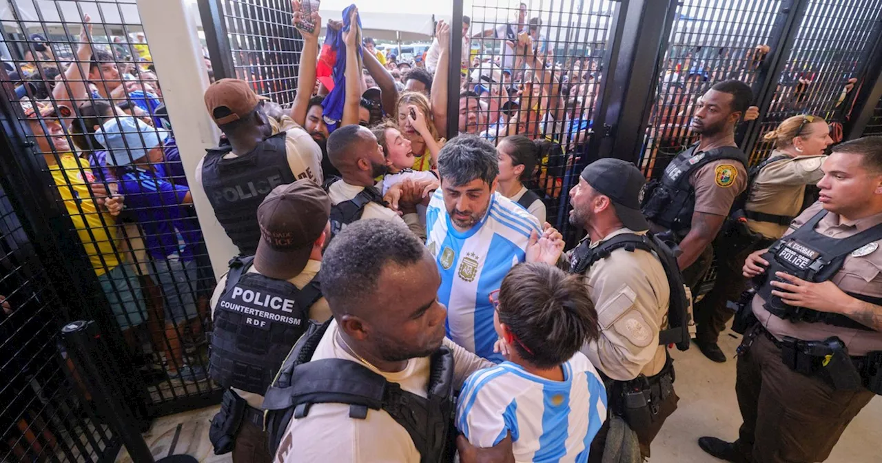 Sigue la polémica por los incidentes en la final: el Hard Rock Stadium desmintió a Conmebol