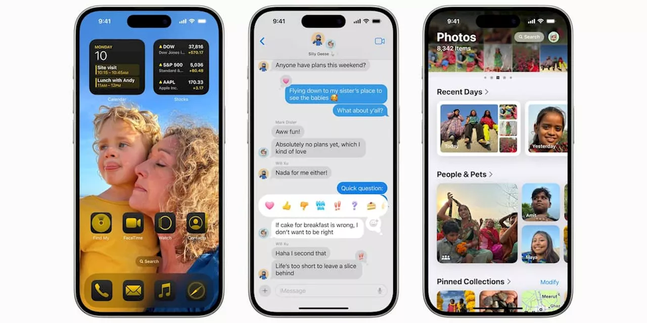 iPhone-Betriebssystem: Testphase beginnt: Beta-Version von Apples iOS 18 ist da