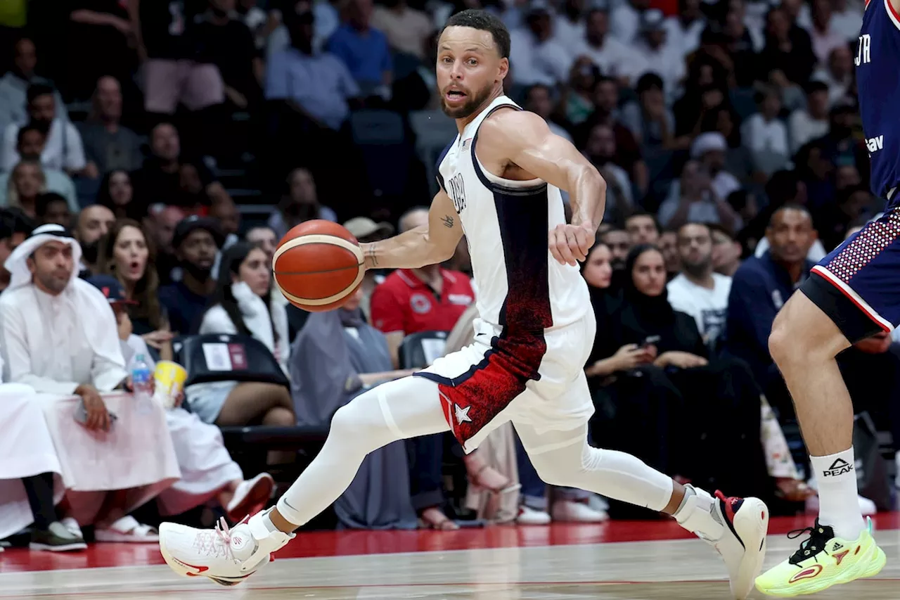 Curry strong in U.S. men’s basketball team’s win over Serbia in Olympic warmup