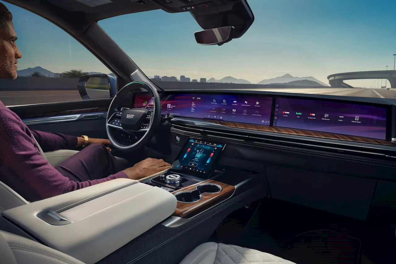 The 2025 Cadillac Escalade gets 55-inch screen as part of upgrade almost as massive as it is