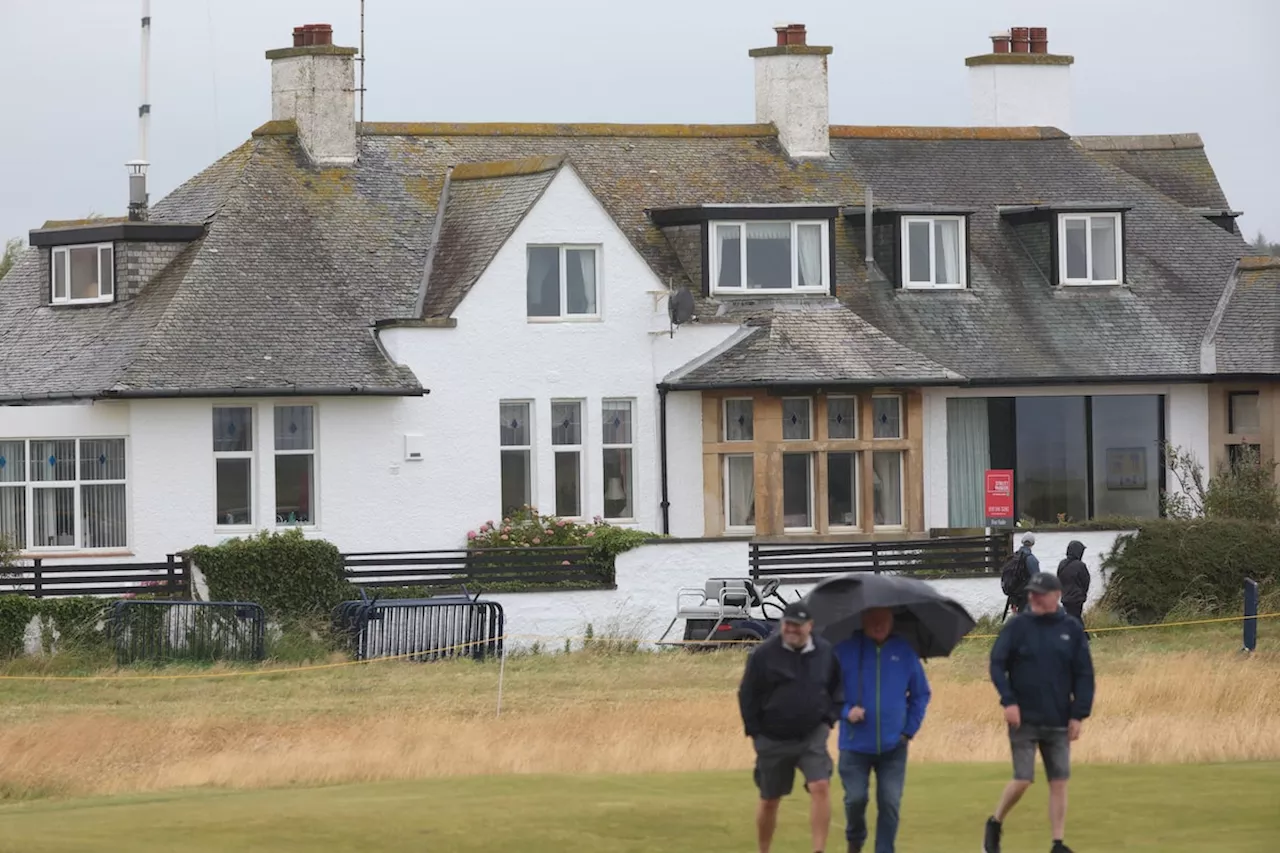 Property with a British Open view: House in middle of Royal Troon golf course up for sale