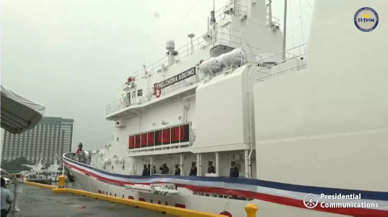 BRP Melchora Aquino deployed after Chinese vessel passed near Lubang Island