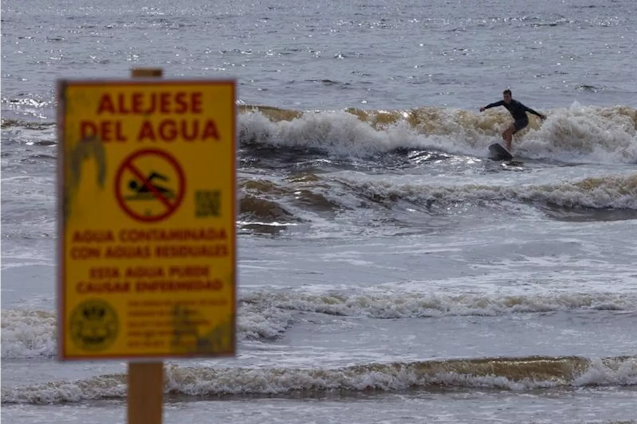 With sewage gushing into sea, US and Mexican border towns plead for help