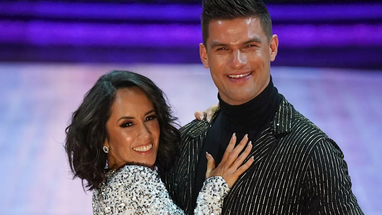 Janette Manrara models rarely-seen backless wedding midi dress in intimate photo with Aljaz