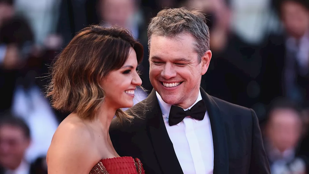 Matt Damon and wife Luciana are the sweetest couple as they put on loved up display on romantic holiday