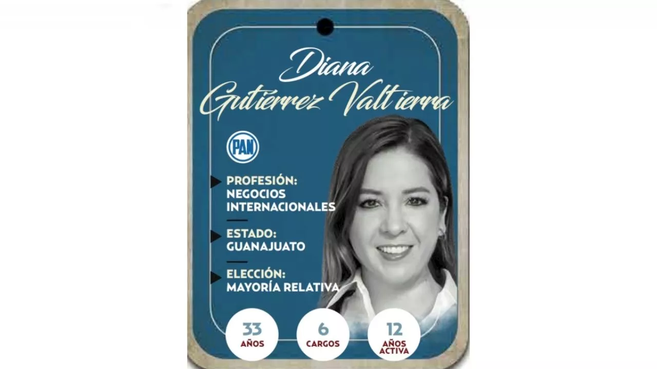 ¿Quién es Diana Gutiérrez Valtierra, conoce a la próxima diputada?