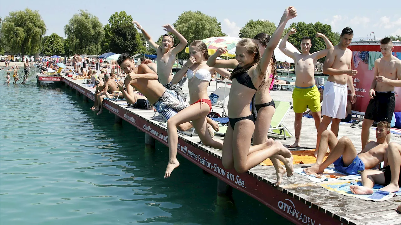  29 Grad! Kärntner See ist jetzt schon wärmer als Adria