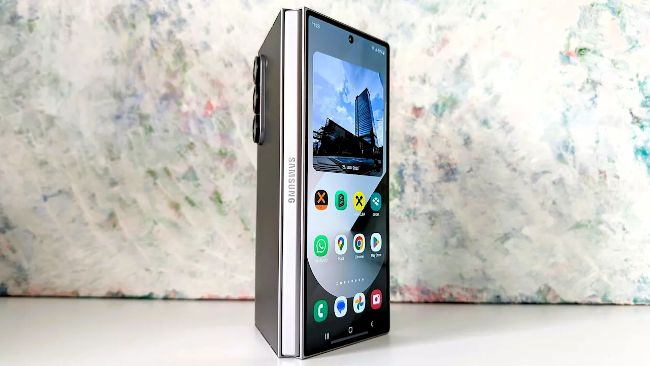  Samsung Galaxy Z Fold6 im Test: KI, Kanten und Komfort