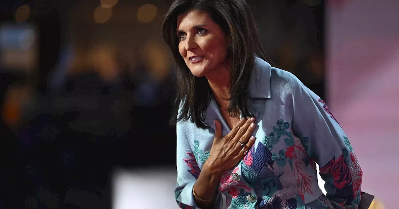 Trump Watches As Former Rivals Nikki Haley, Ron DeSantis Kiss His Ring At The RNC