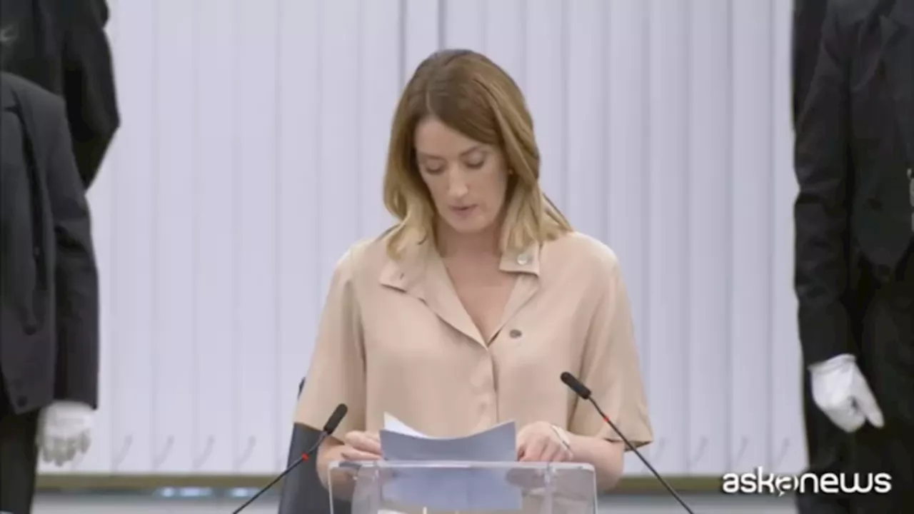 Roberta Metsola: «Serve un'Europa che renderebbe fieri Falcone e Borsellino»