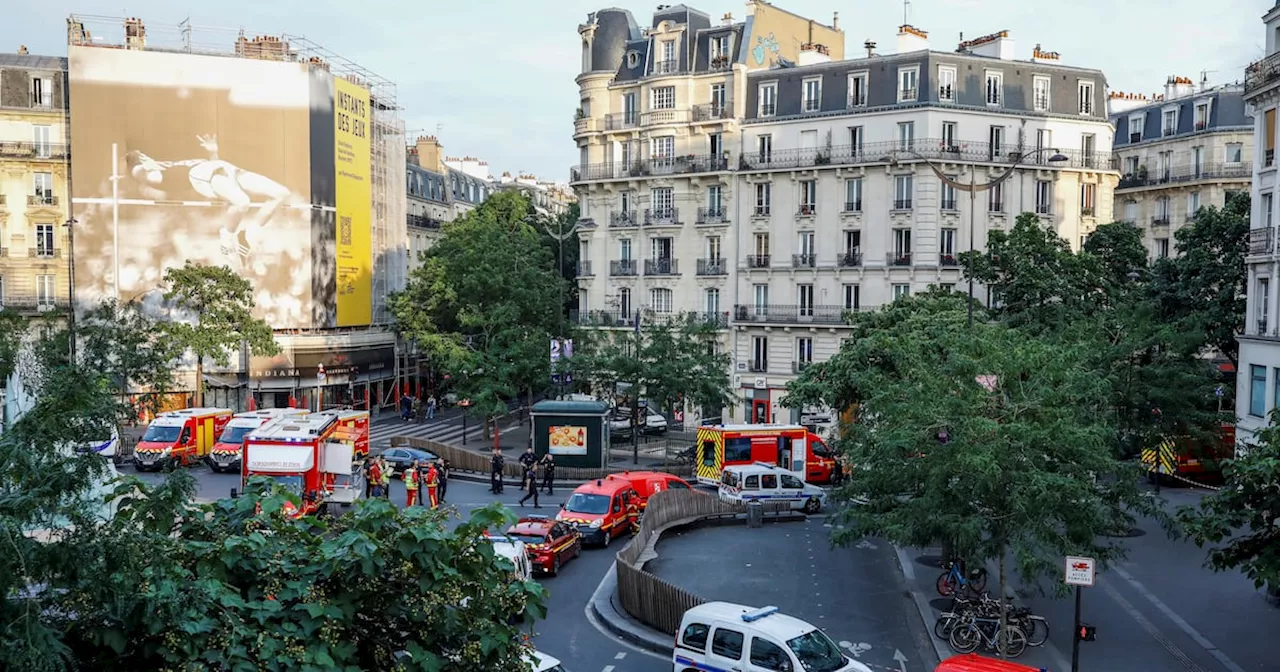 Car crashes into Paris cafe terrace, seriously injuring three people