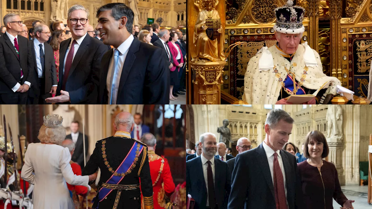 King's Speech in pictures as new government plans are unveiled