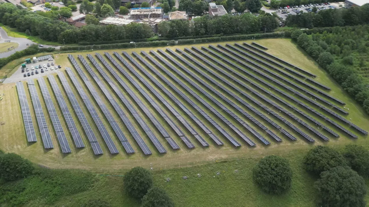 Solar farm to generate power for hundreds of homes officially opens in Kent