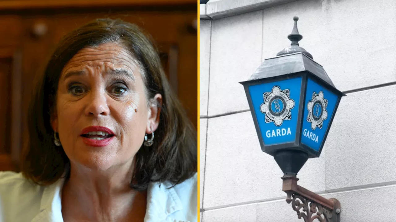 Sinn Féin leader Mary Lou McDonald reports death threat to gardaí