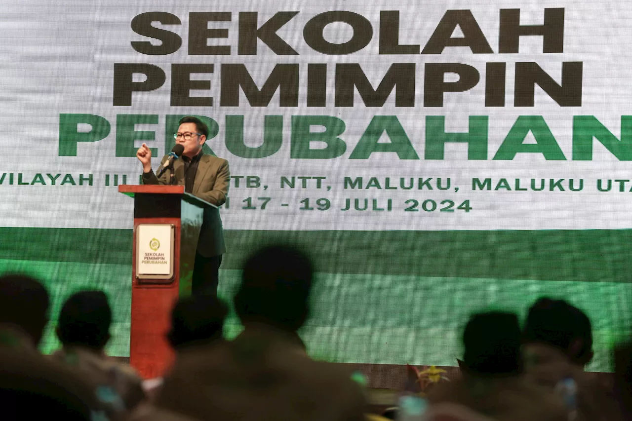 Buka Sespim Perubahan Wilayah III, Gus Imin Ingin Melahirkan Politikus Sekaligus Negarawan