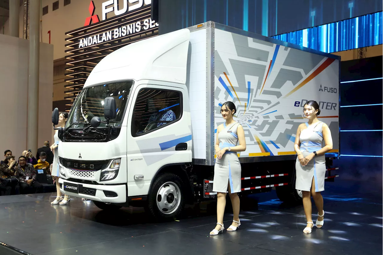 Mitsubishi Fuso Luncurkan Truk listrik eCanter