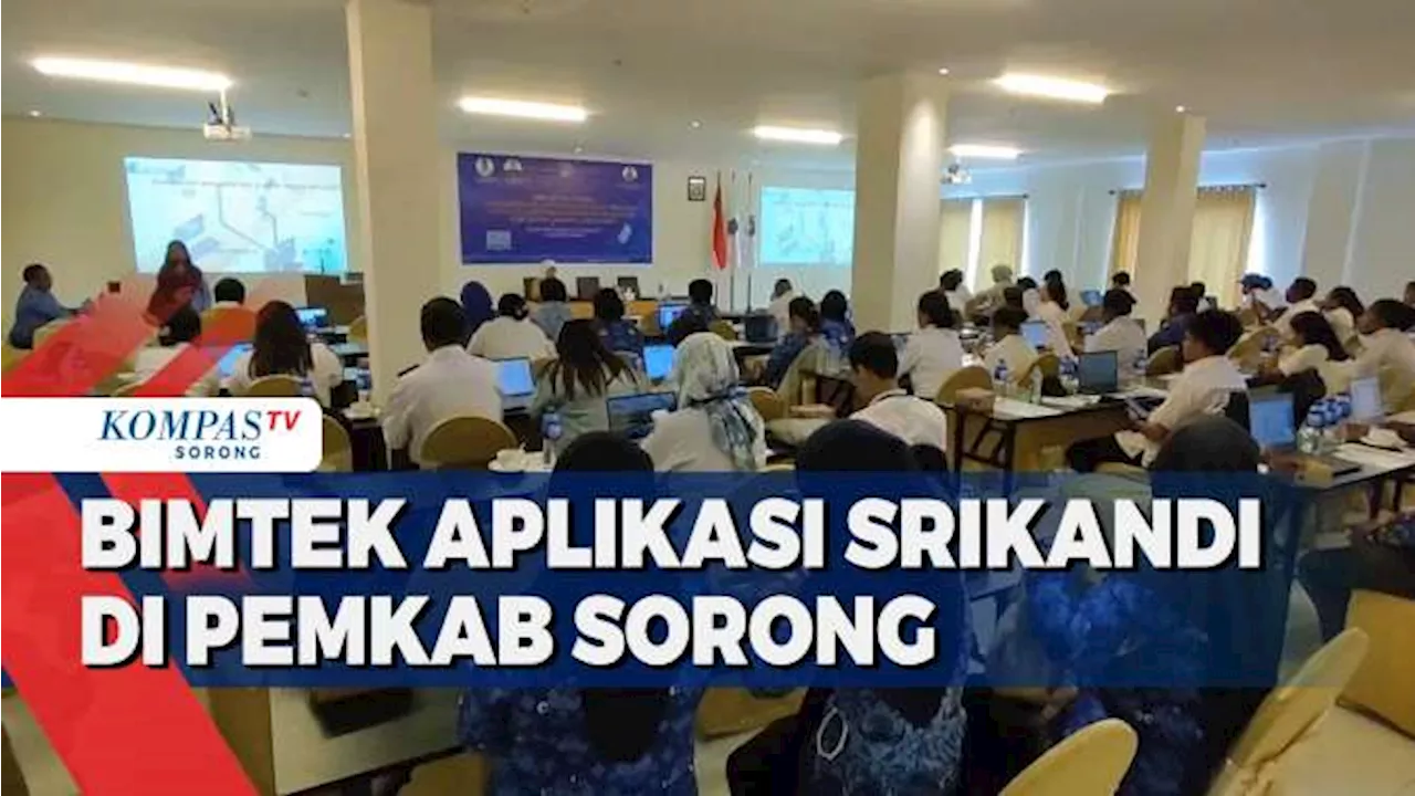 Bimtek Aplikasi Srikandi, Tingkatkan Sistem Kearsipan di Kabupaten Sorong