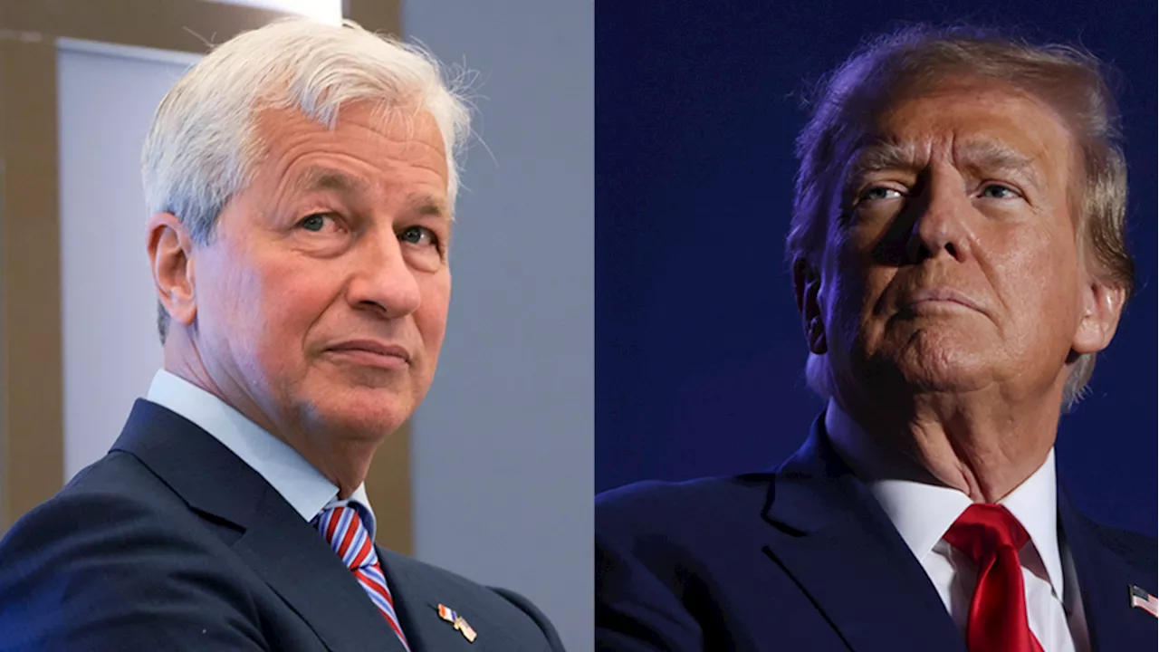 Trump floats JPMorgan Chase CEO Jamie Dimon as treasury secretary