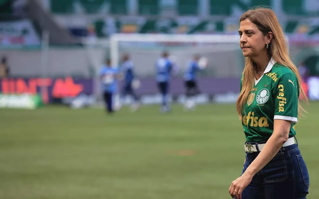 Botafogo x Palmeiras: Leila alfineta Textor, cobra segurança e reforça decisão de não ir ao RJ