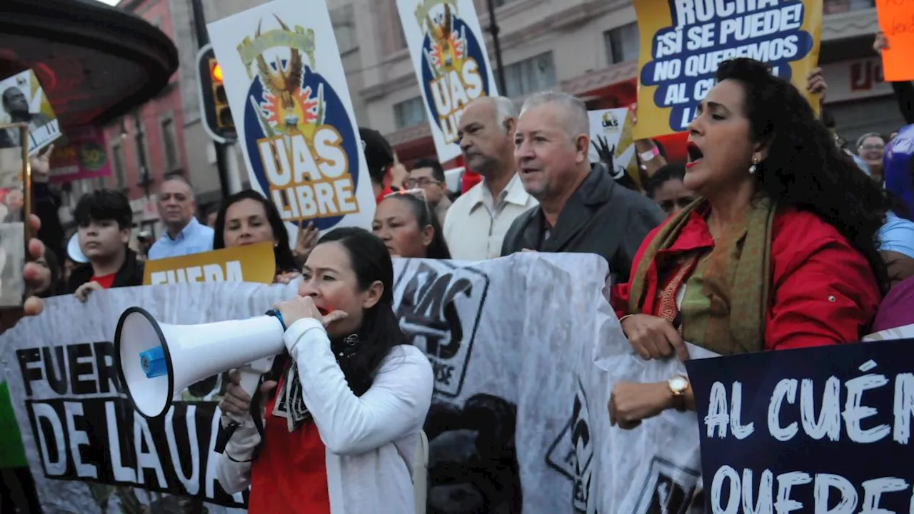 Conflicto por la UAS supera a Rocha Moya; llega a Segob