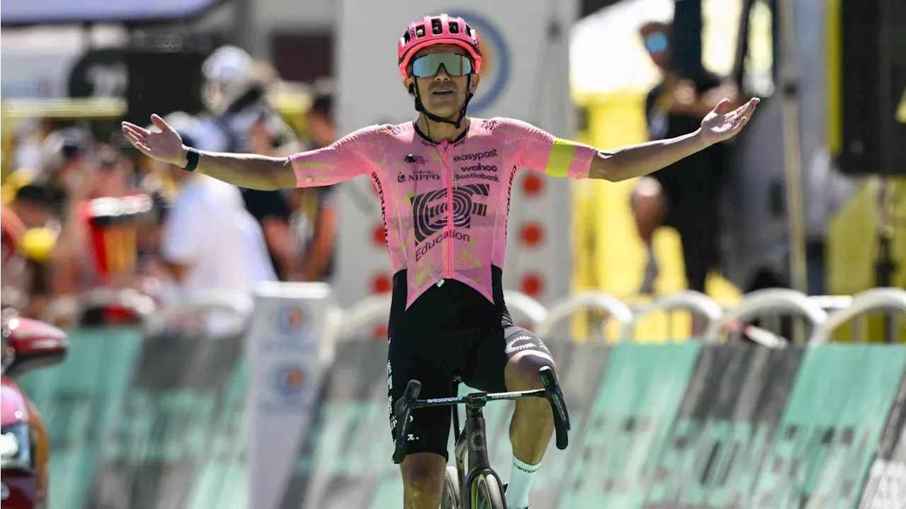 Tour de France : un super Carapaz remporte sa première victoire à Superdévoluy