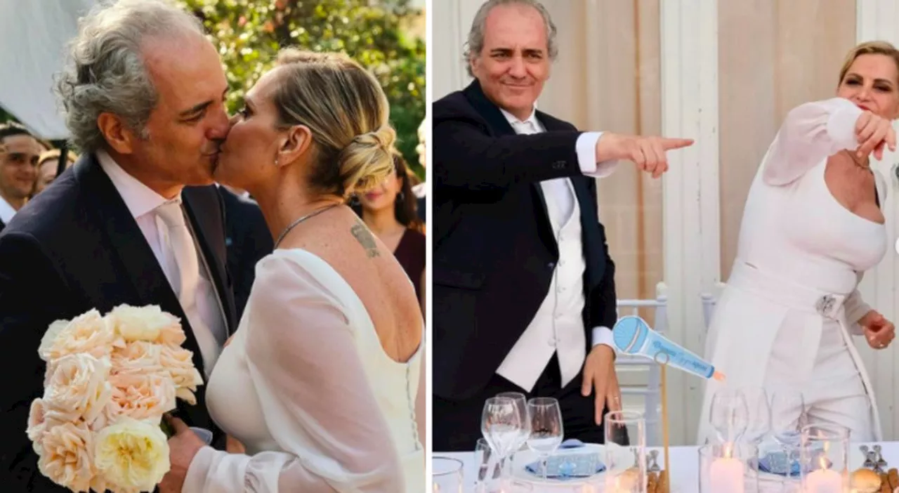 Simona Ventura e il matrimonio con Giovanni Terzi, pubblicate le foto segrete: «Le immagini più intime del gio