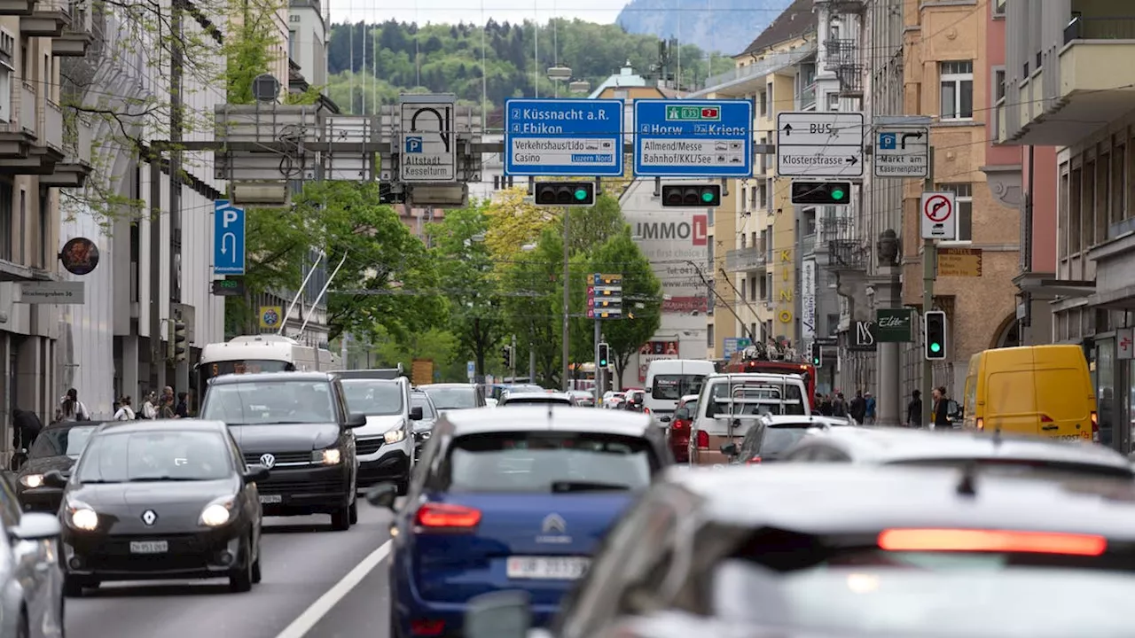 Exekutive findet, die Stadt Luzern sei mit dem Auto genügend gut erreichbar