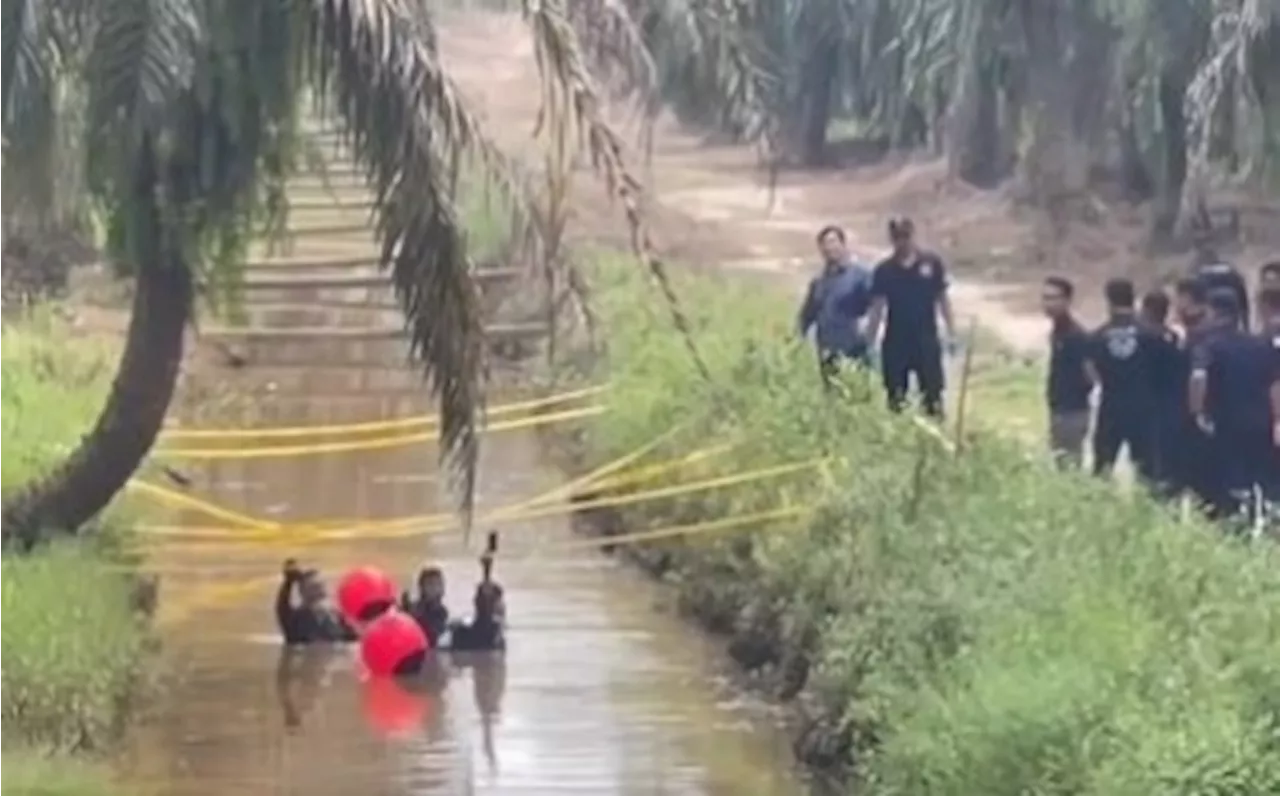 Police divers recover smartphone in ditch near where murder victim Nur Farah Kartini was found