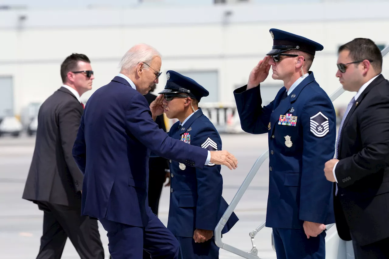 President Joe Biden tests positive for COVID-19 while campaigning in Las Vegas, has 'mild symptoms'