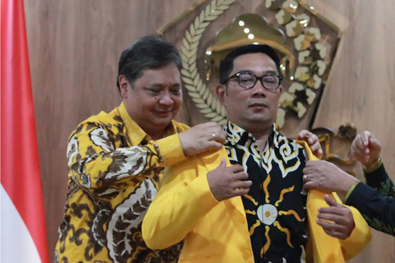 Golkar Masih Pede Ridwan Kamil Bisa Saingi Anies dan Ahok di Pilkada Jakarta