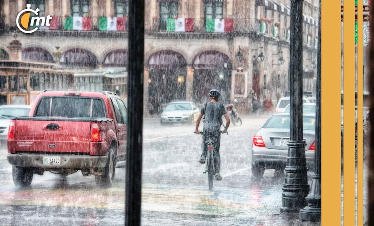 Reportan que monzón mexicano y ondas tropicales provocarán fuertes lluvias en México