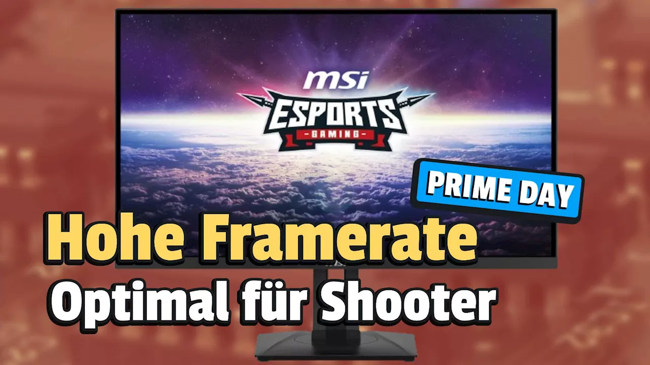 27 Zoll Monitor von MSI kostet zum Prime Day nur noch fast 100€!