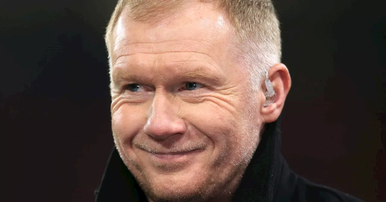 Man United legend Scholes sends cryptic message that Man City fans will hate