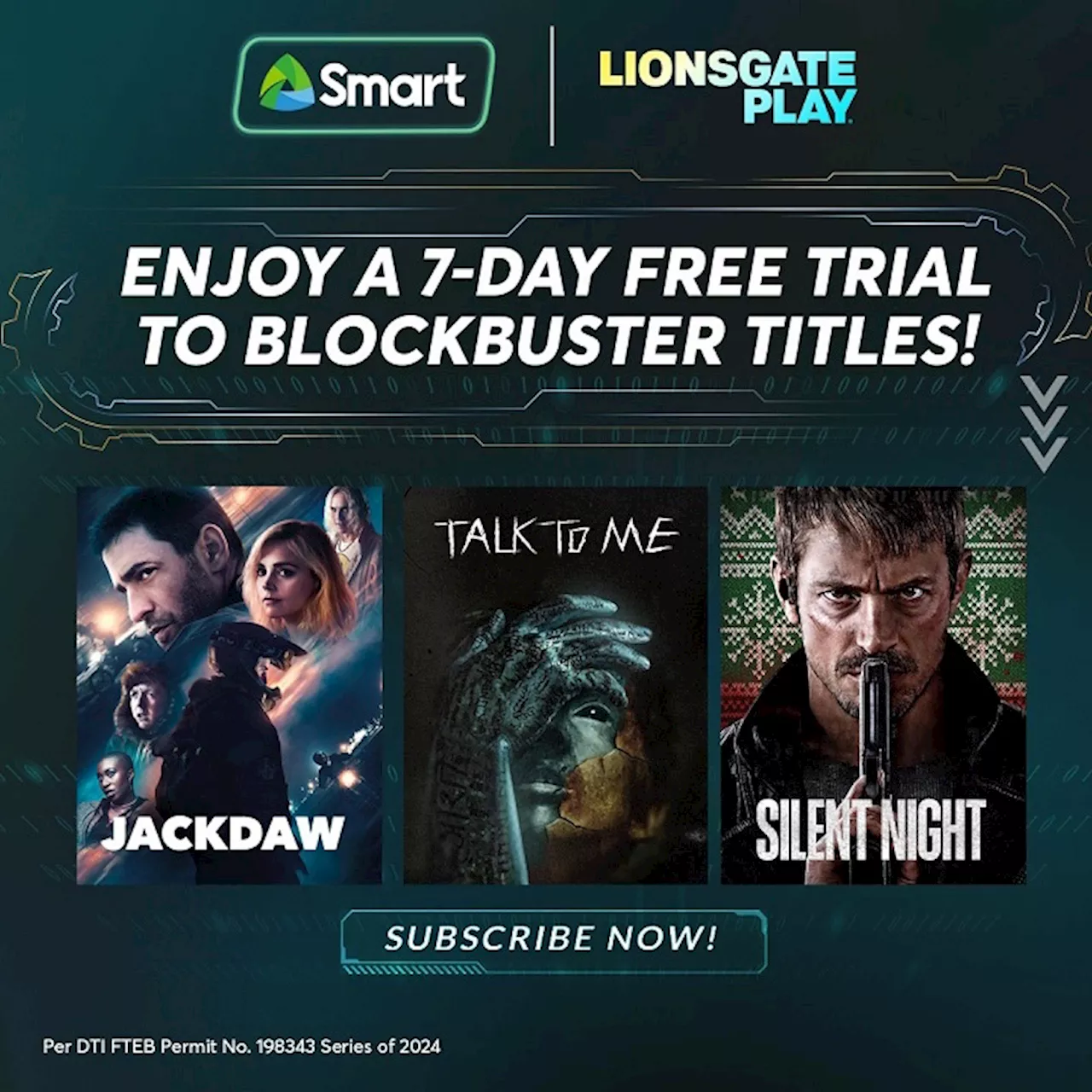 Exclusive for Smart Subscribers: Unlock Lionsgate Play for free starting July 18