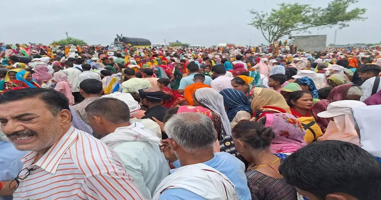 हाथरस भगदड़ के 15 दिन बाद सूरजपाल उर्फ भोले बाबा पहली बार पहुंचे आश्रम, साथ में वकील एपी सिंह मौजूद