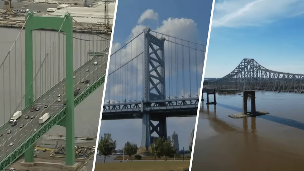 Tolls on 4 bridges over Delaware River set to increase to $6