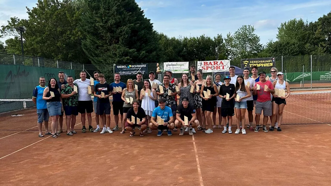 Favoriten setzten sich bei Werkler Tennis Open in Zillingdorf durch