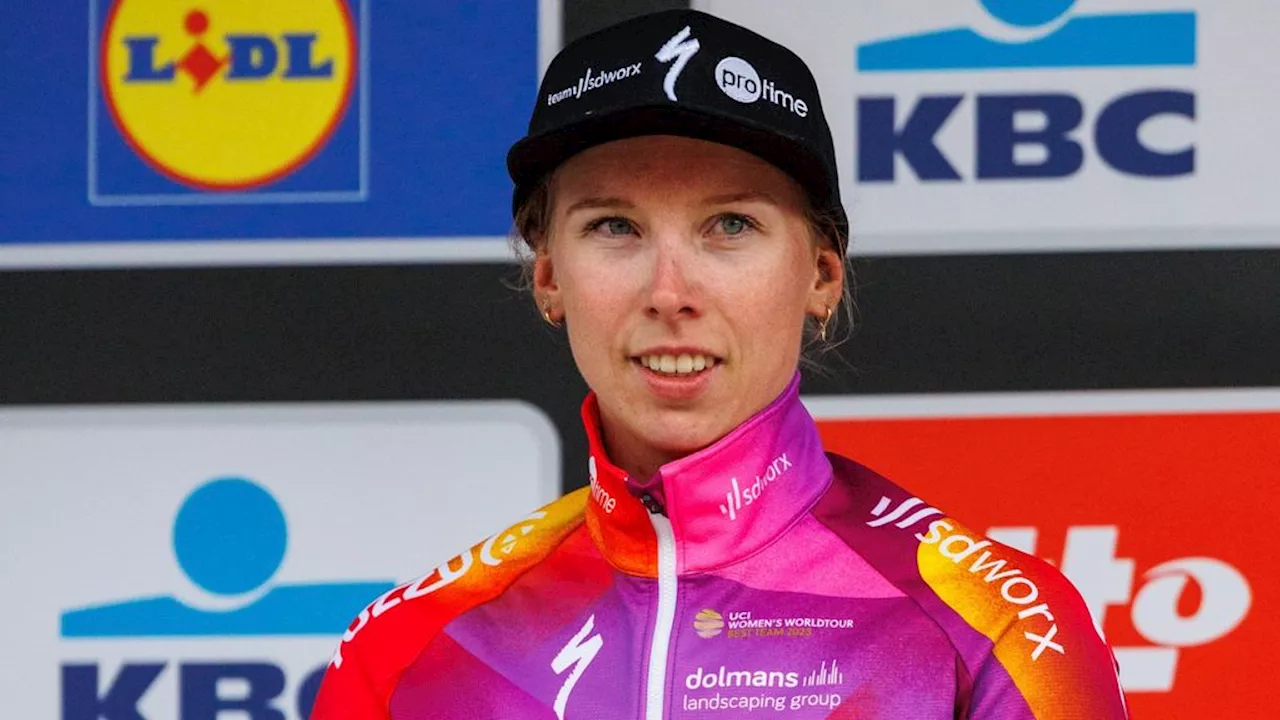 Olympische kopvrouw Wiebes wint ultrakorte proloog Baloise Ladies Tour