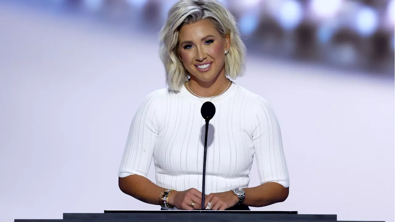 Reality star Savannah Chrisley says her parents were victims of political persecution