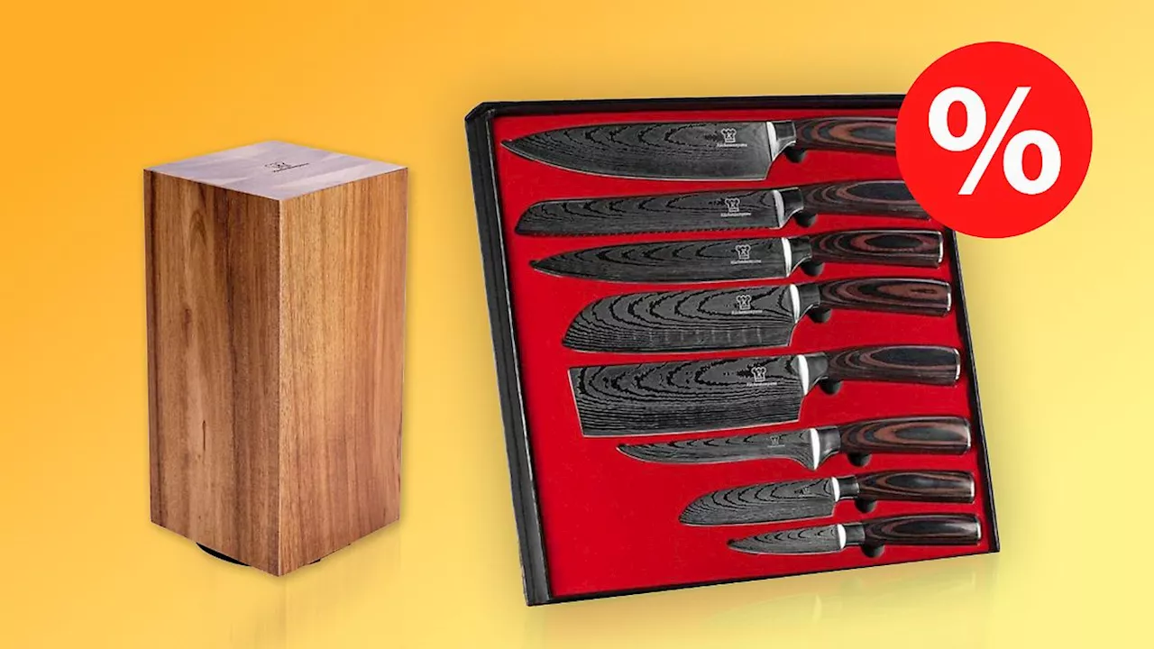 Scharfe Preise: Messer von Küchenkompane am Prime Day