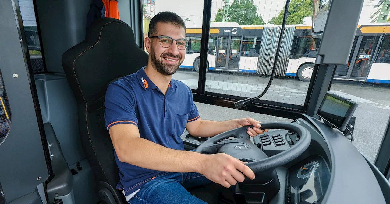 Bielefelder Vater startet neu durch: Vom Arbeitslosen zum Busfahrer