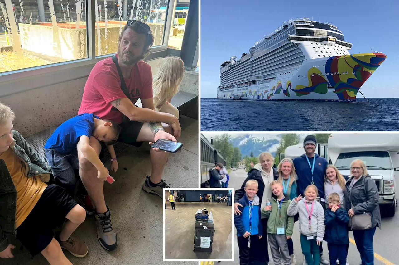 Family of nine left behind in remote Alaska and charged $9K by Norwegian Cruise Lines