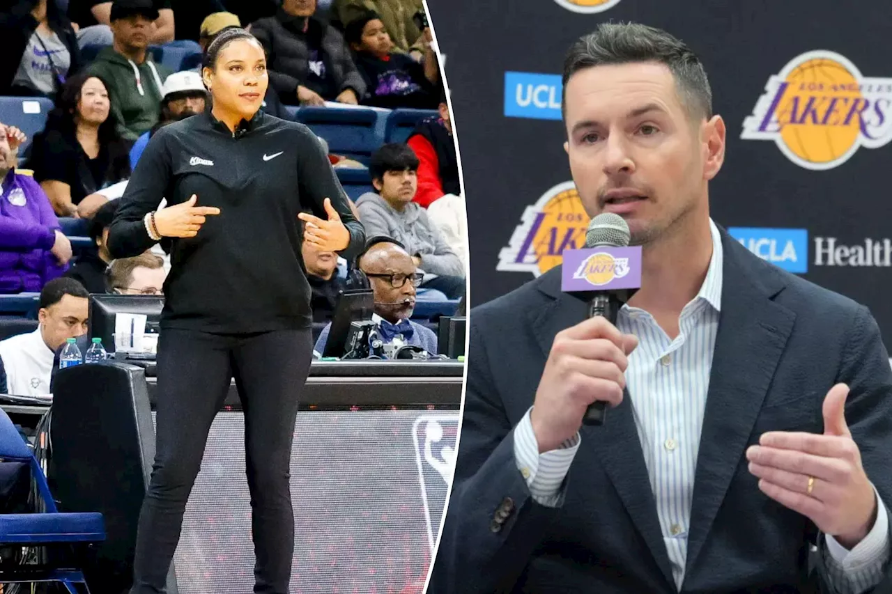 JJ Redick adds Lindsey Harding, G League Coach of the Year, as Lakers assistant