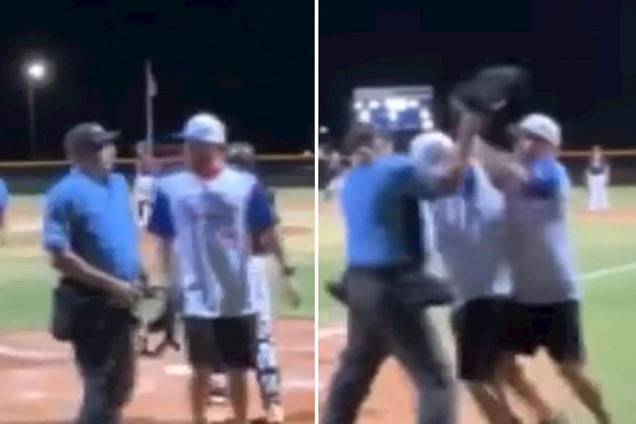 North Carolina Little League coach and umpire brawl on video: 'Honestly embarrassing'